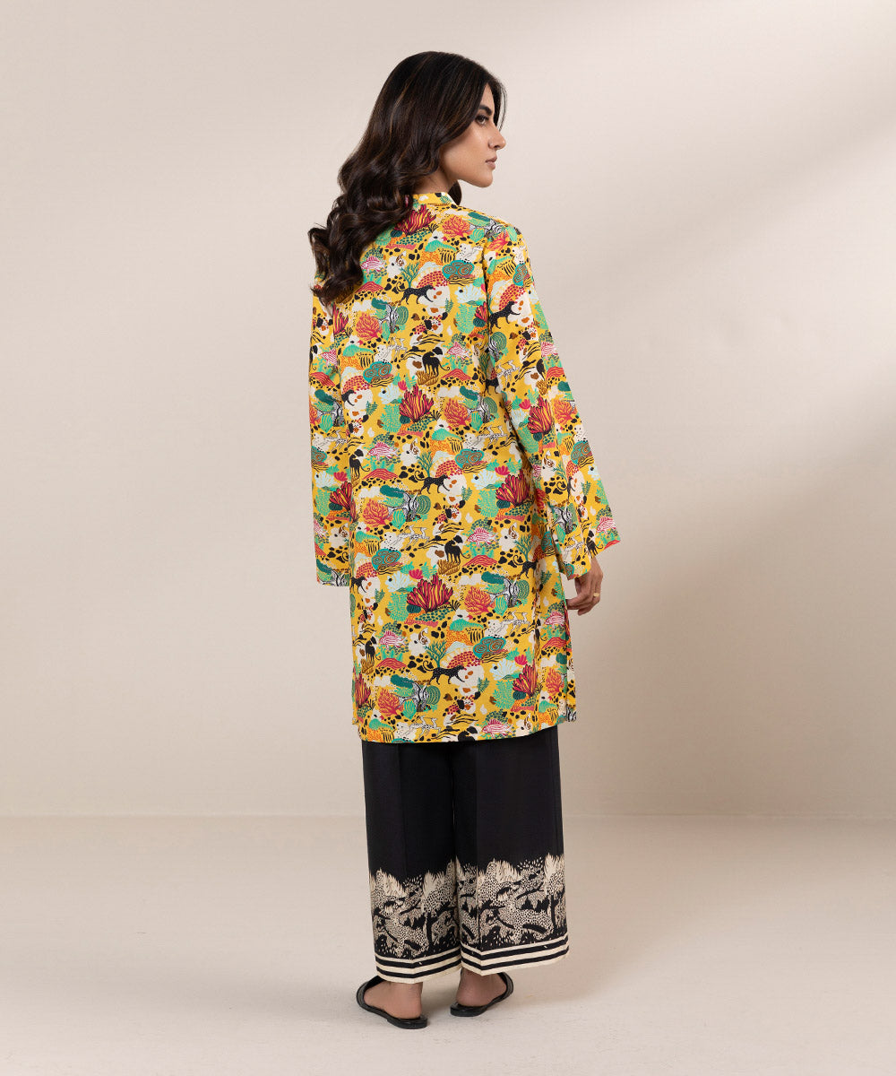 PRINTED CAMBRIC SHIRT