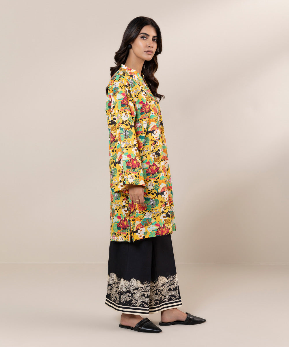 PRINTED CAMBRIC SHIRT