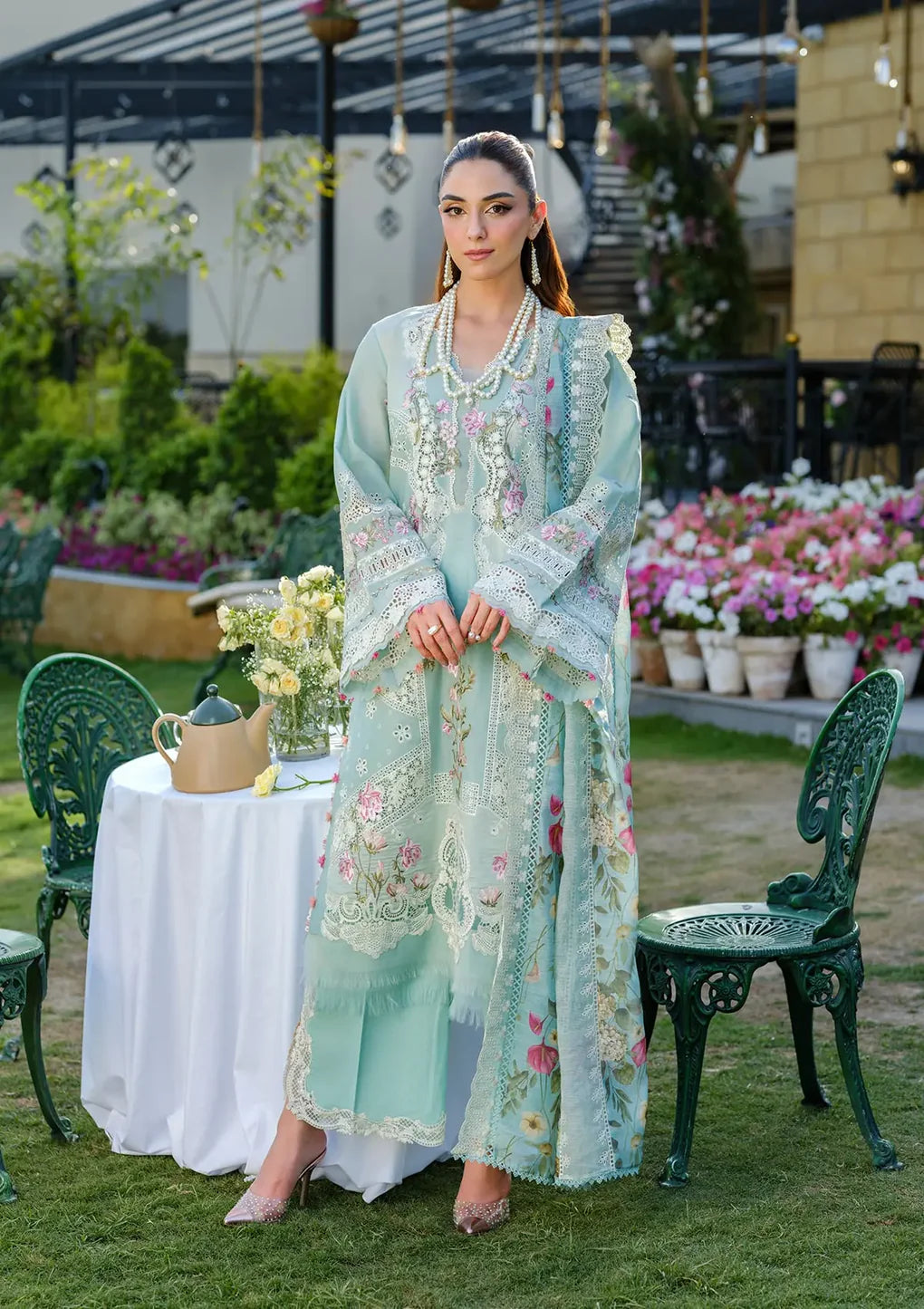 Elaf Unstitched Luxury Embroidered Lawn Collection'25 Vol.2