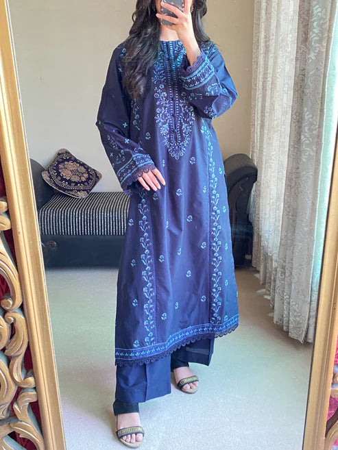 2 PIECE EMBROIDERED SUIT | ZM-15