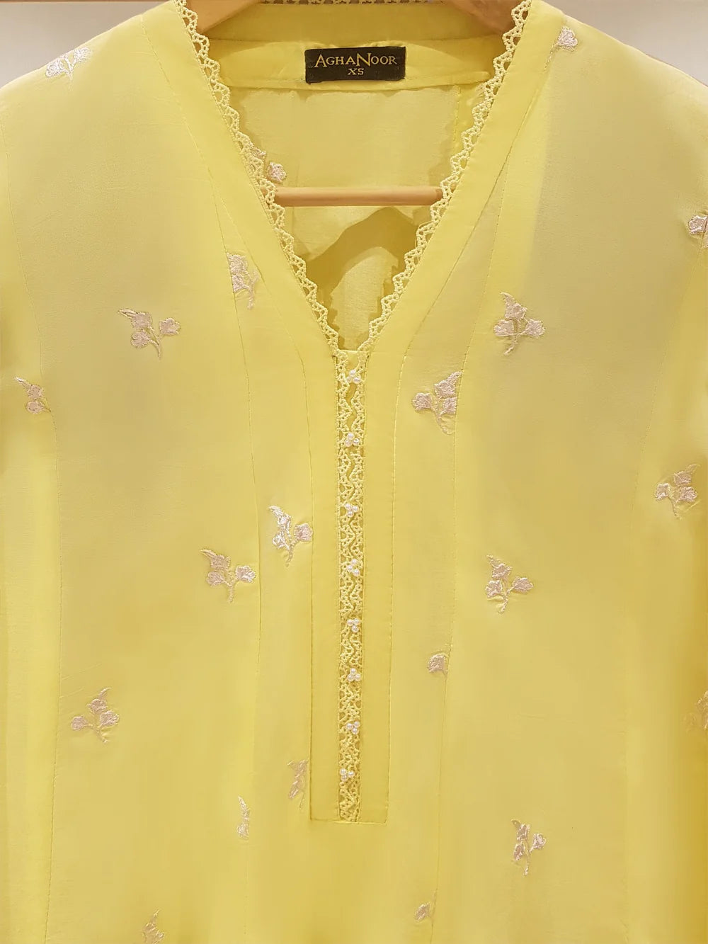 PURE EMBROIDERED JACQUARD LAWN SHIRT S107084