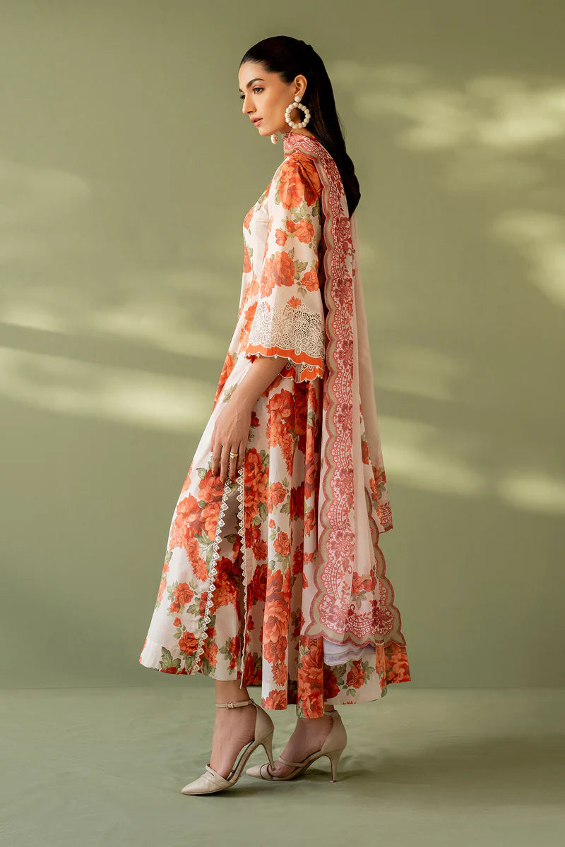 EMBROIDERED PRINTED LAWN PR-1146