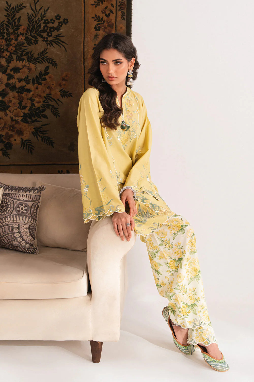 EMBROIDERED SUIT | E3323/103/101