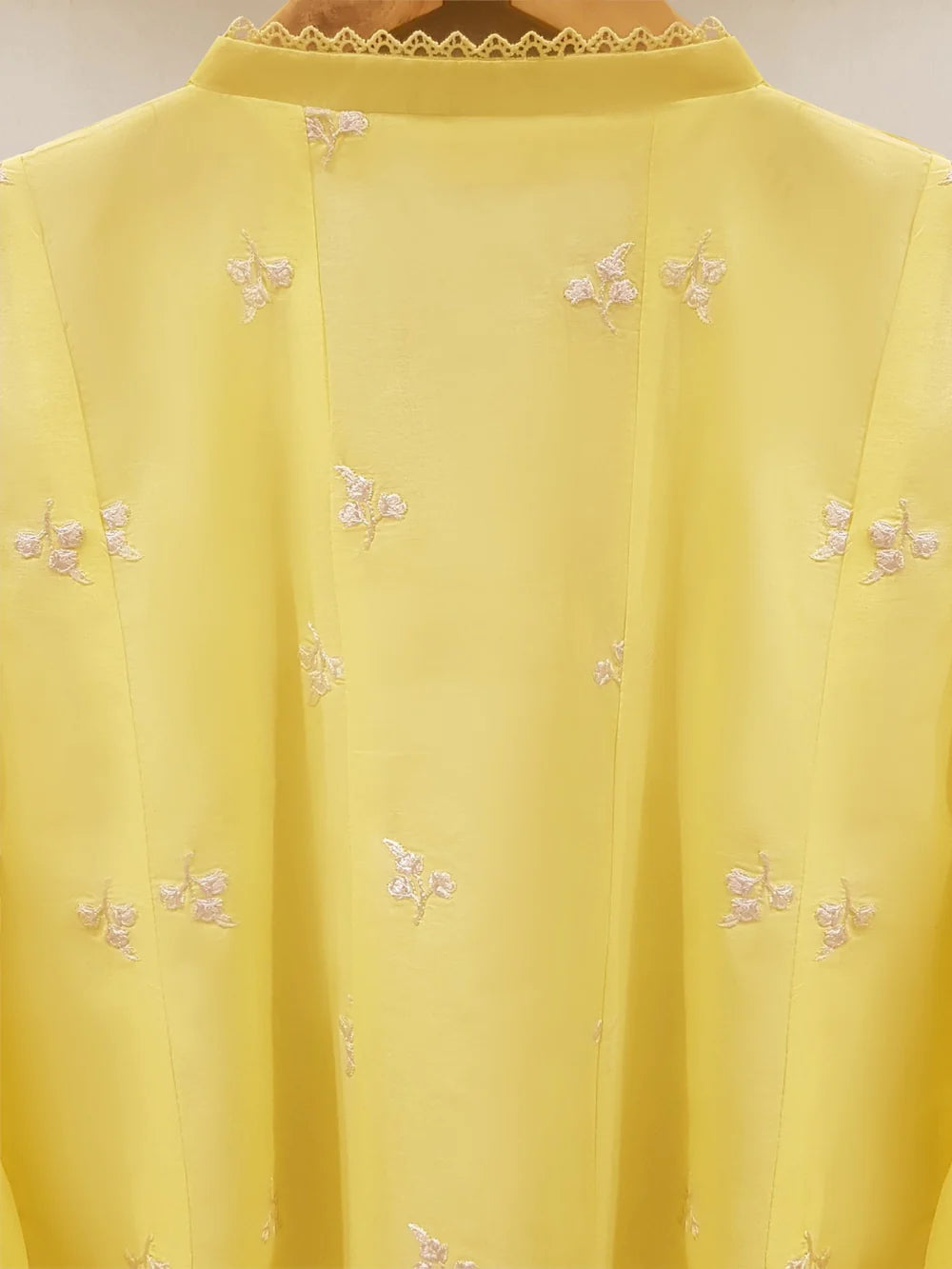 PURE EMBROIDERED JACQUARD LAWN SHIRT S107084