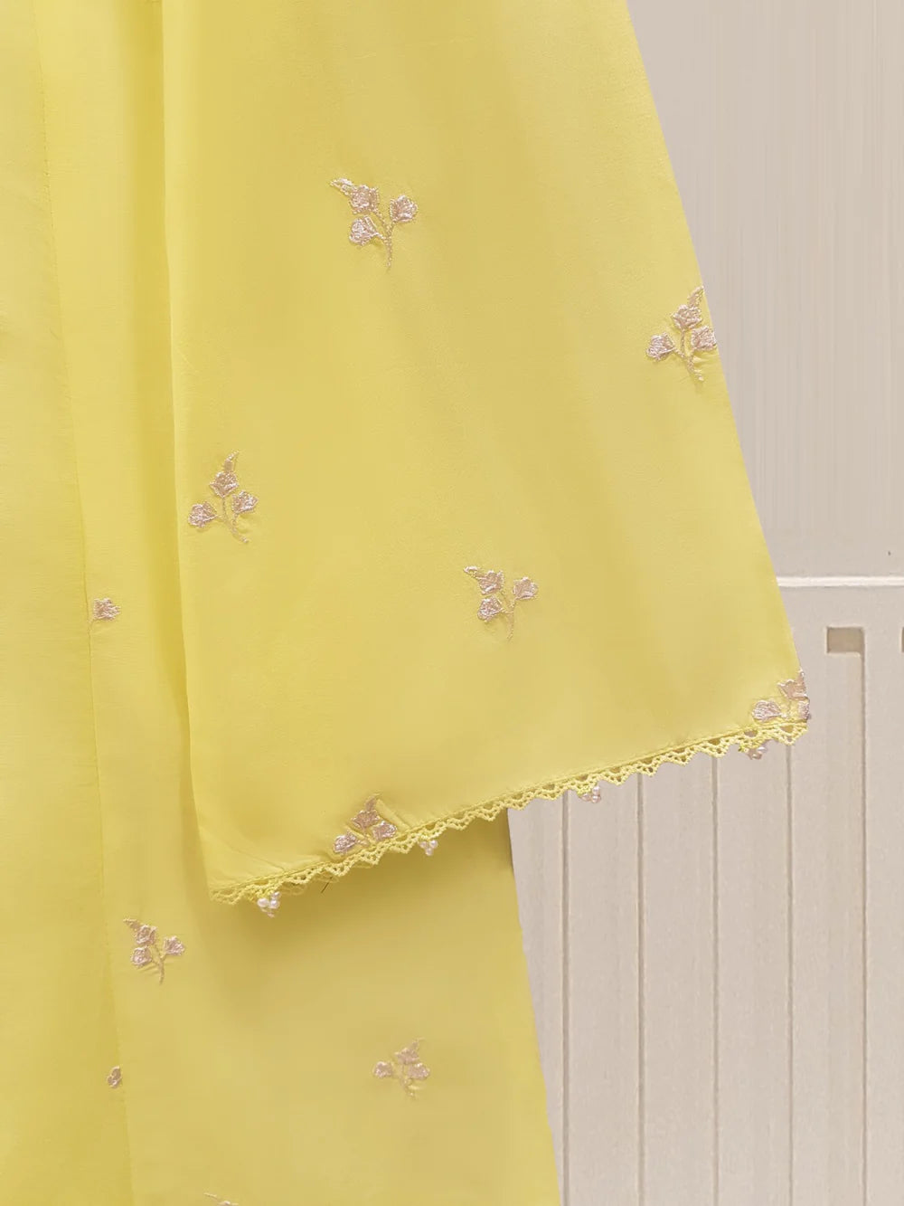 PURE EMBROIDERED JACQUARD LAWN SHIRT S107084