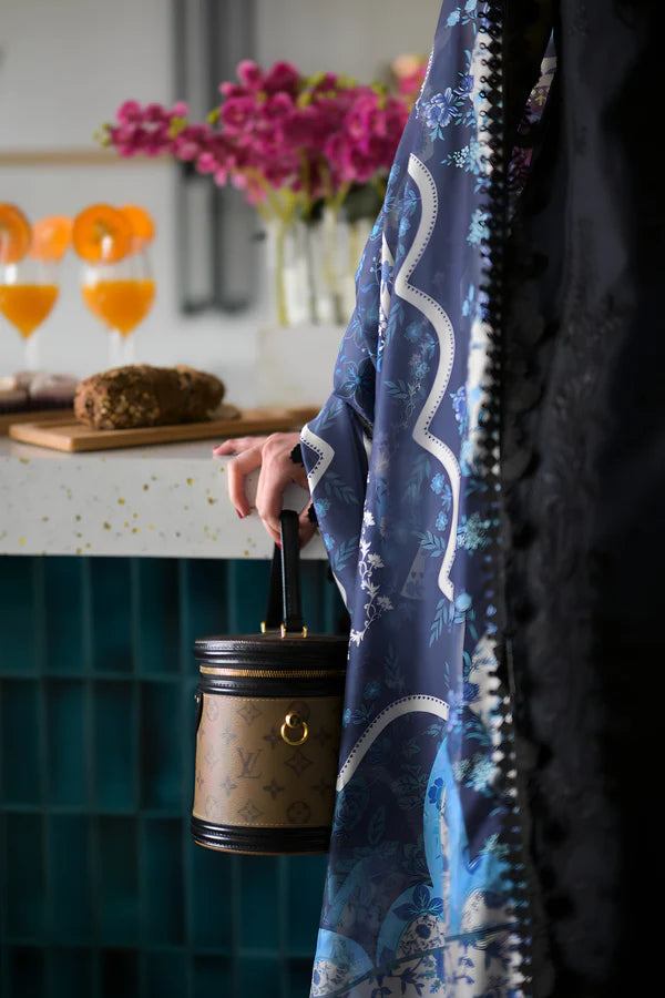 3PCS SONA (BLACK) - LUXURY LAWN X EID 2024