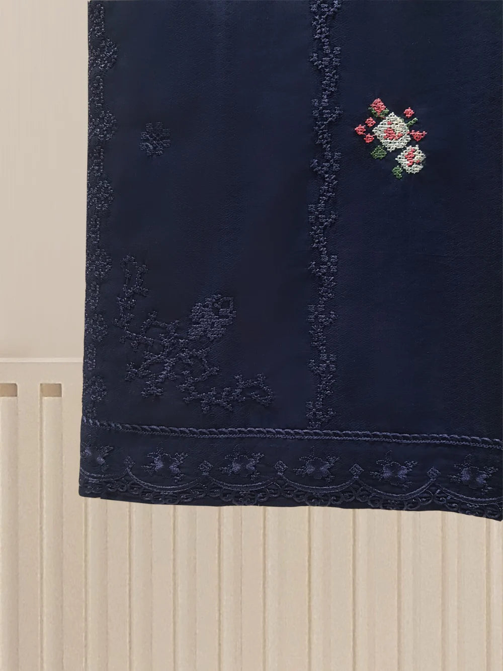 PURE EMBROIDERED JACQUARD LAWN SHIRT S107028