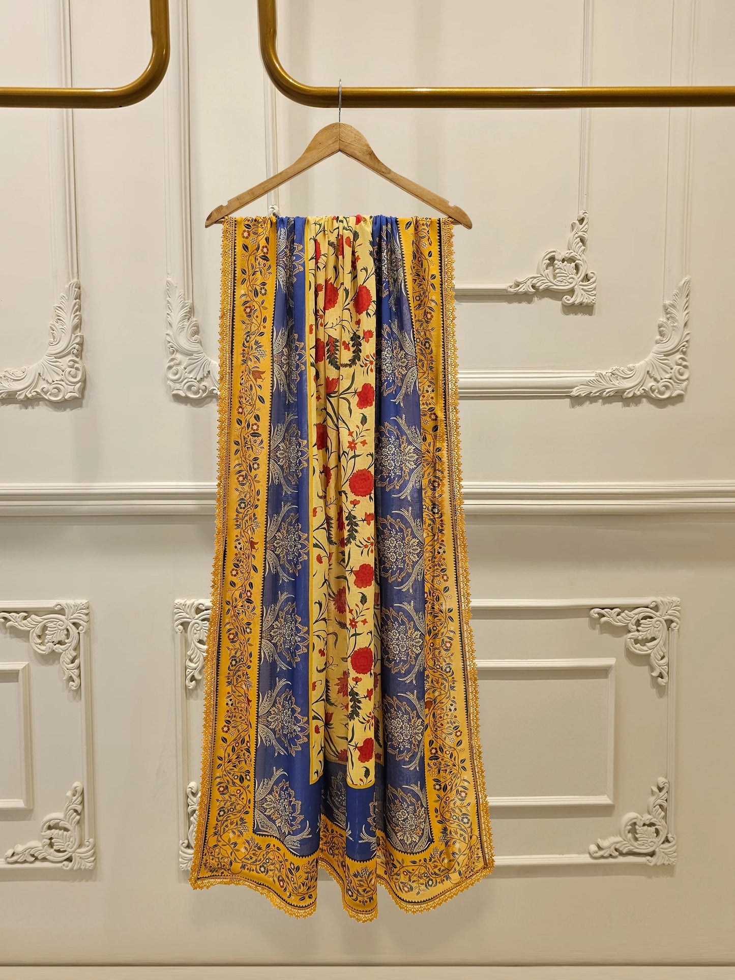 2 Piece - Digital Printed Embroidered Lawn Suit S111594
