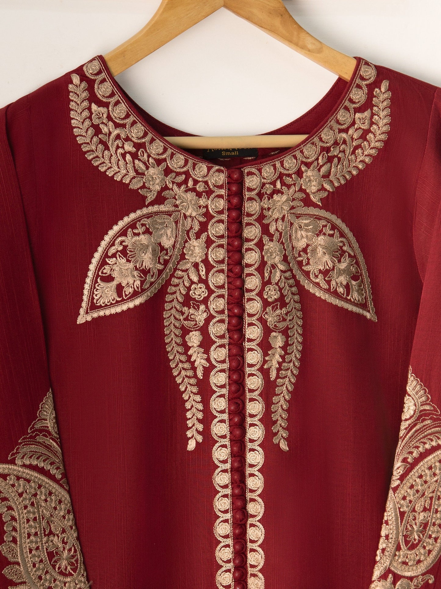 2 Piece - Embroidered Khaddar Suit S110723