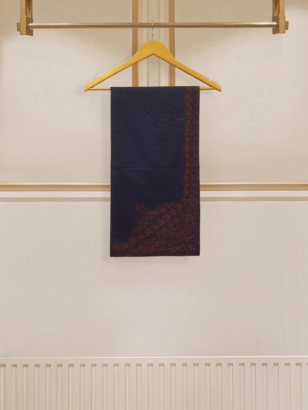 3 PIECE - EMBROIDERED KHADDAR FROCK S108316