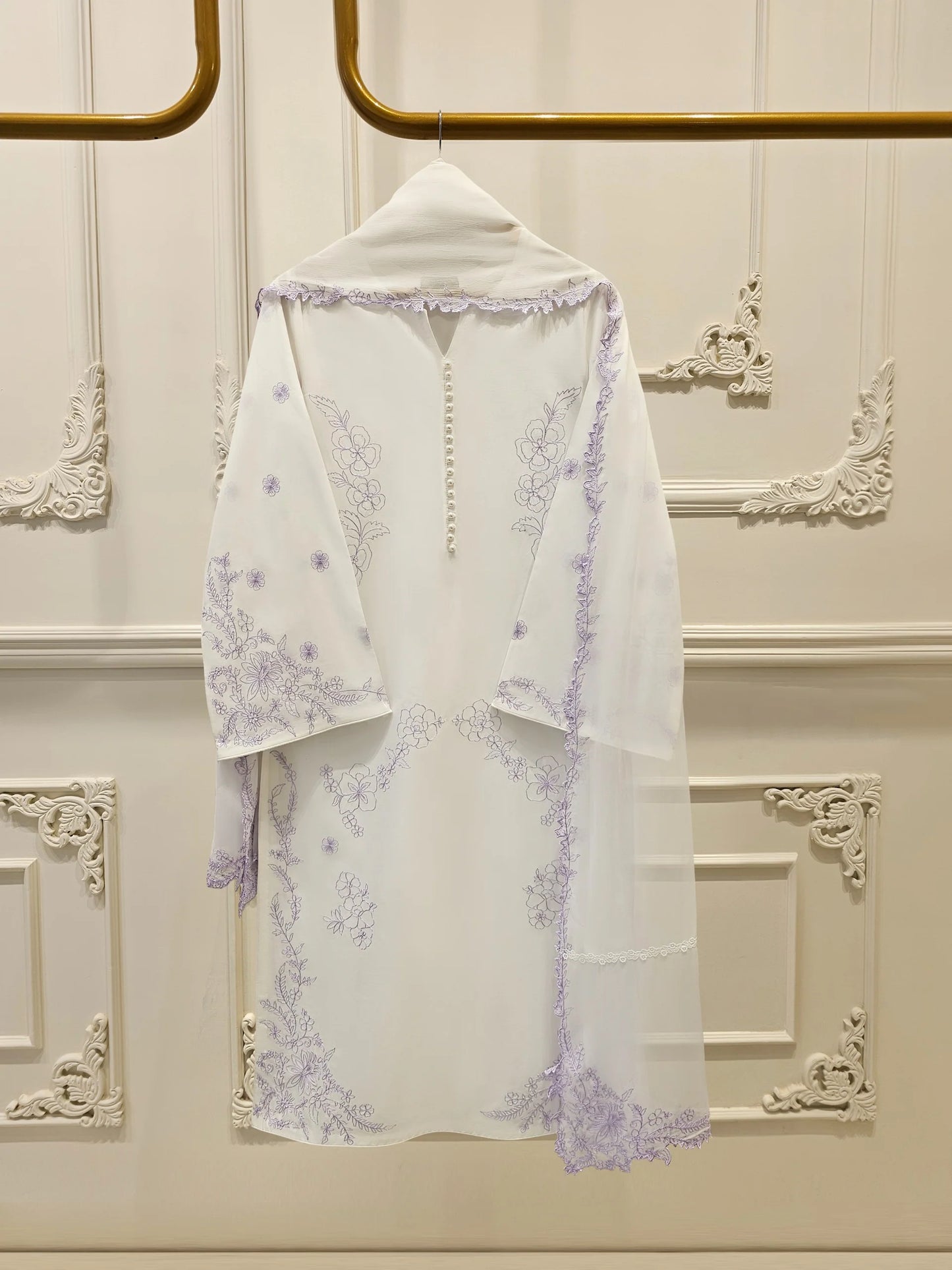 3 Piece - Pure Embroidered Lawn Suit S111640