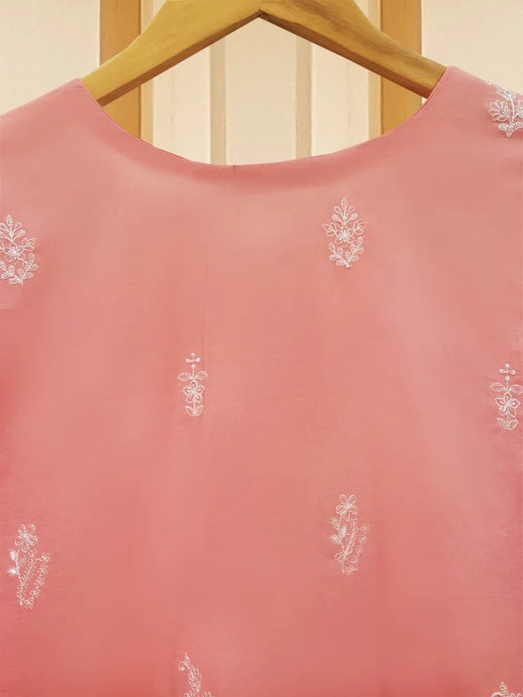 2 PIECE - EMBROIDERED CAMBRIC SUIT S108801