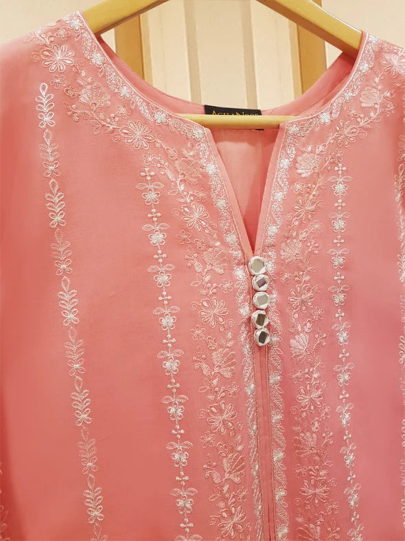 2 PIECE - EMBROIDERED CAMBRIC SUIT S108801
