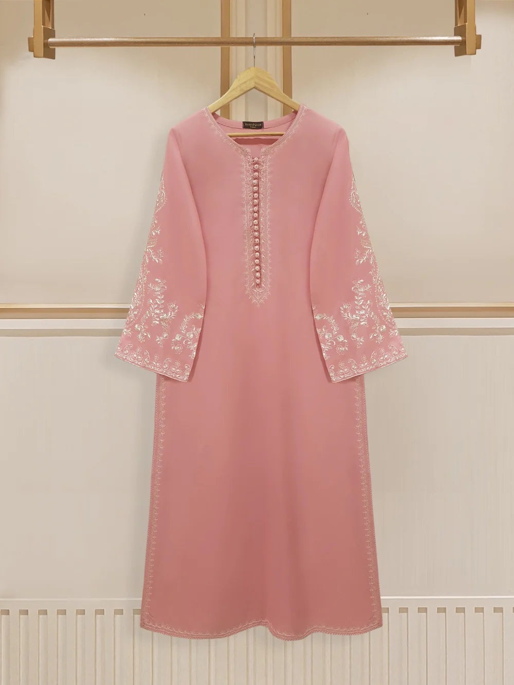 3 PIECE - EMBROIDERED TWILL VISCOSE SUIT S108299