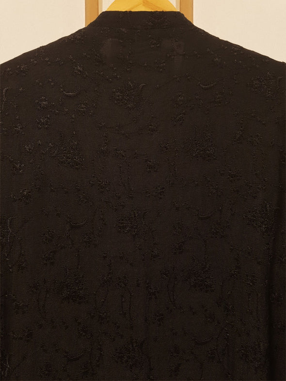 3 PIECE - PURE COTTON NET EMBROIDERED SUIT S108682