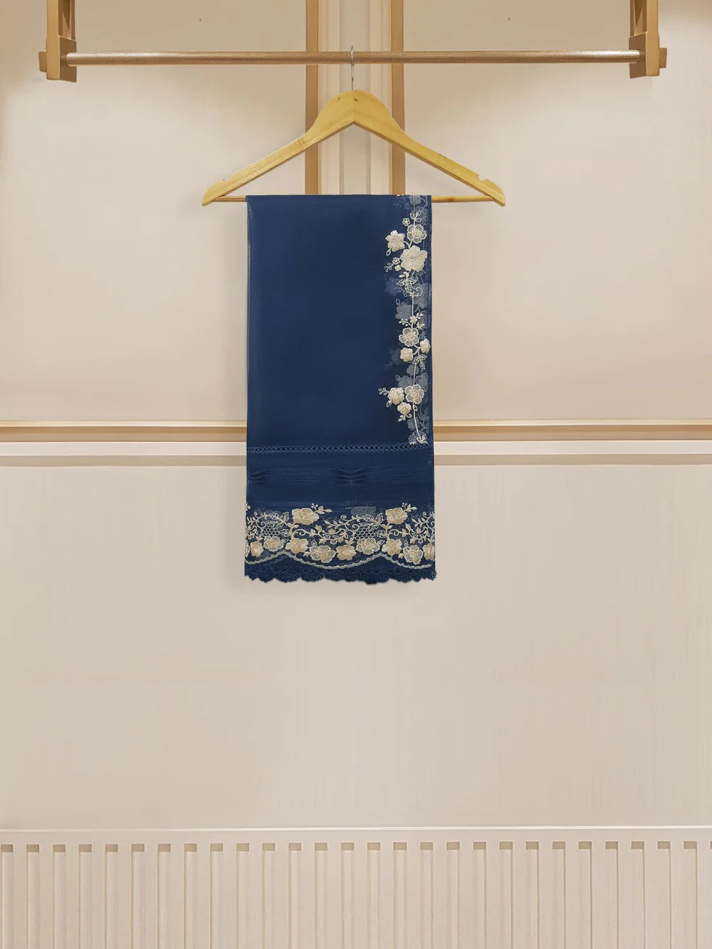 3 PIECE - PURE ORGANZA EMBROIDERED SUIT S108336