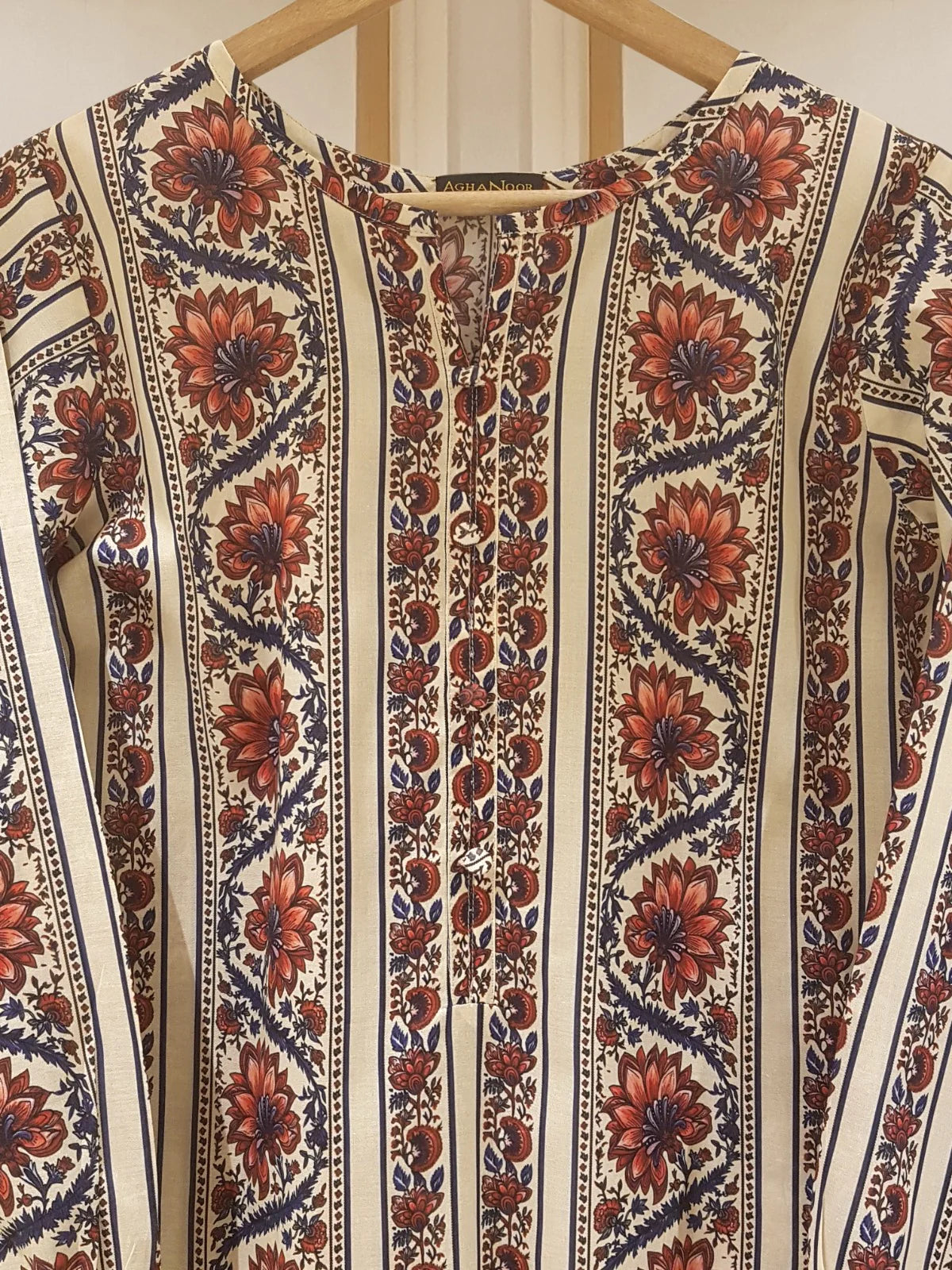 TWO PIECE PREMIUM DIGITAL PRINTED PURE LAWN SHIRT WITH PANT S107338