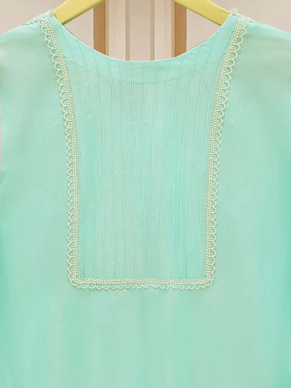 PURE JACQUARD LAWN EMBROIDERED SHIRT S107373