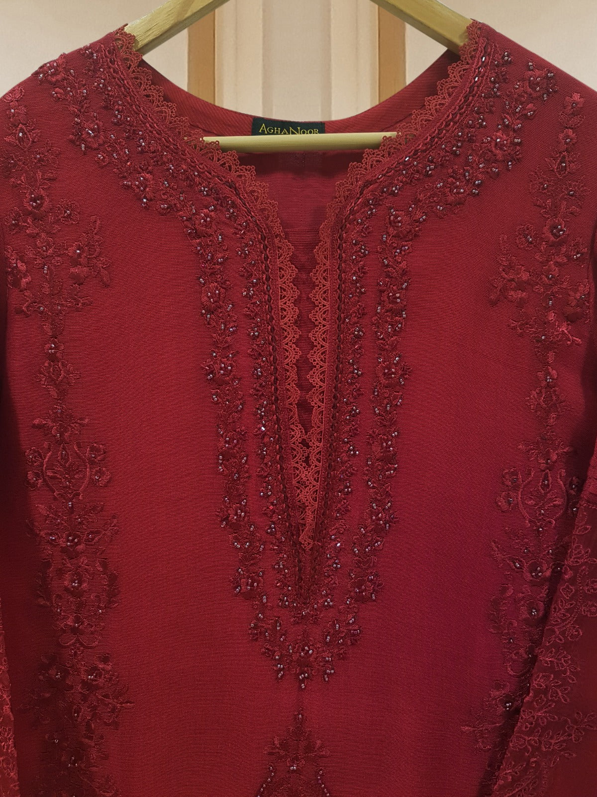 PURE HANDLOOM COTTON NET SHIRT WITH PURE ORGANZA DUPATTA AND SILK LACES S107648