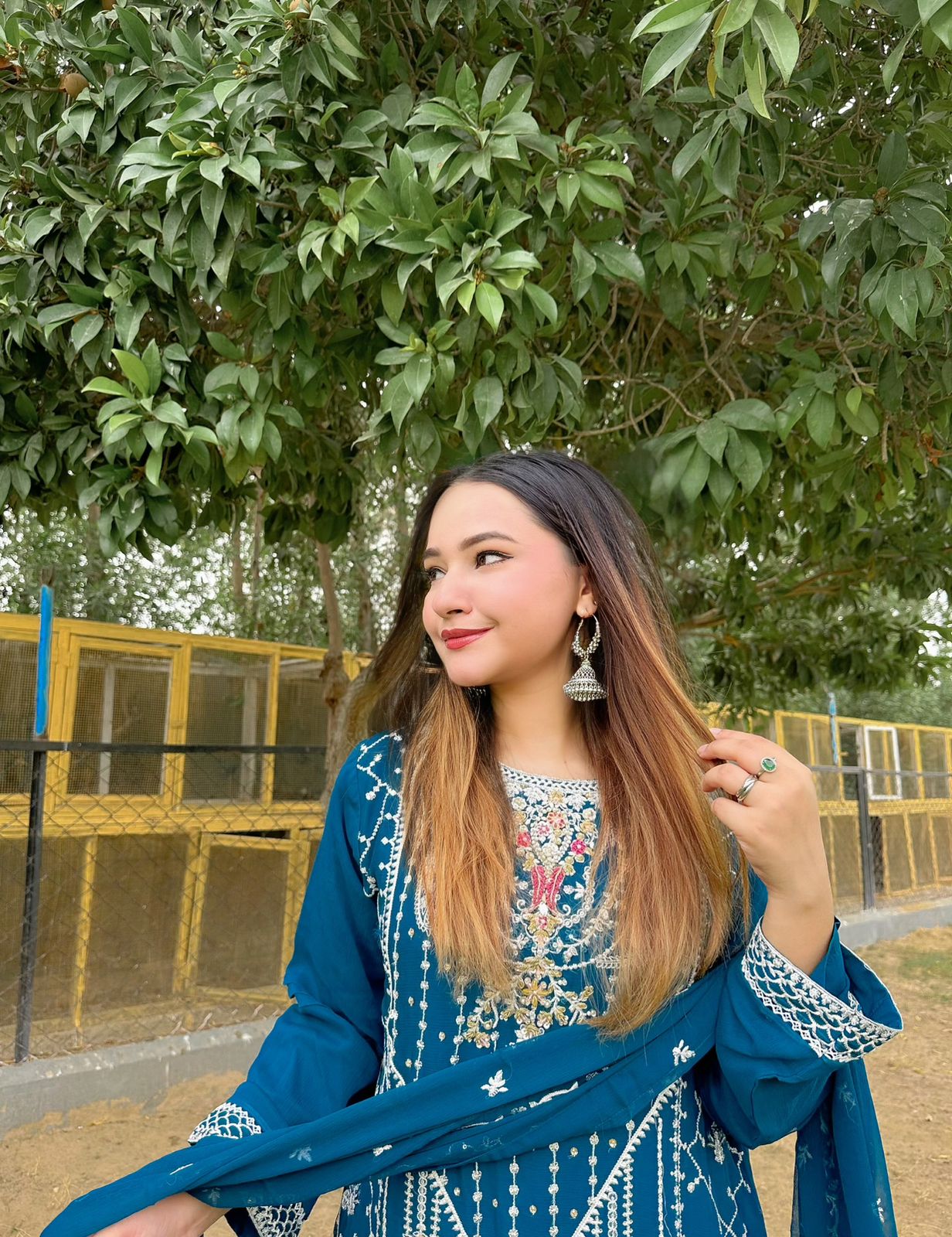 SHANZEY 2PC SUIT SHIRT DUPATTA
