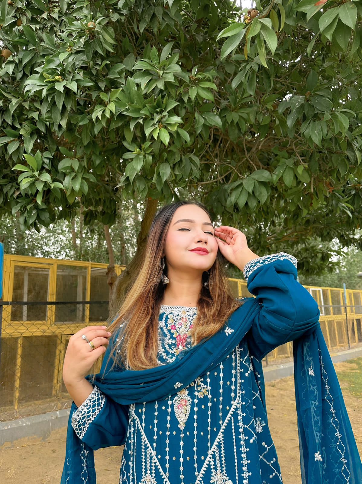 SHANZEY 2PC SUIT SHIRT DUPATTA