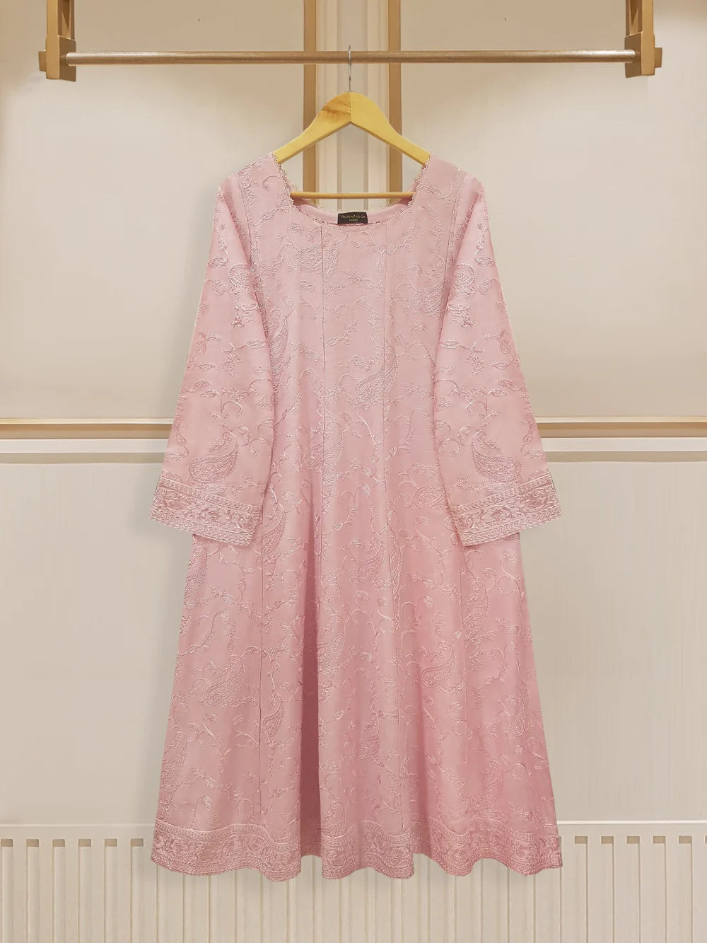 3 PIECE - EMBROIDERED KARANDI SUIT S108154