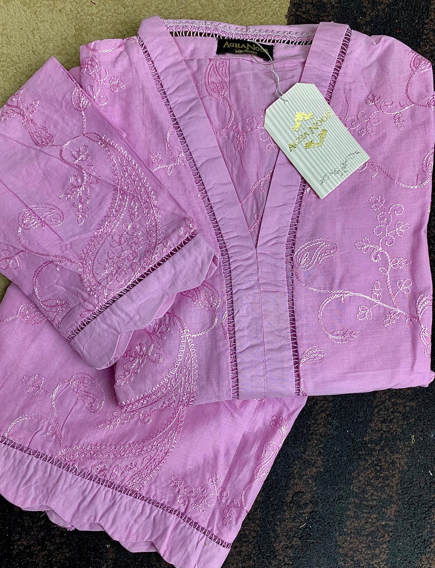 FINE PIMA FULLY EMBROIDERED SHIRT S107683