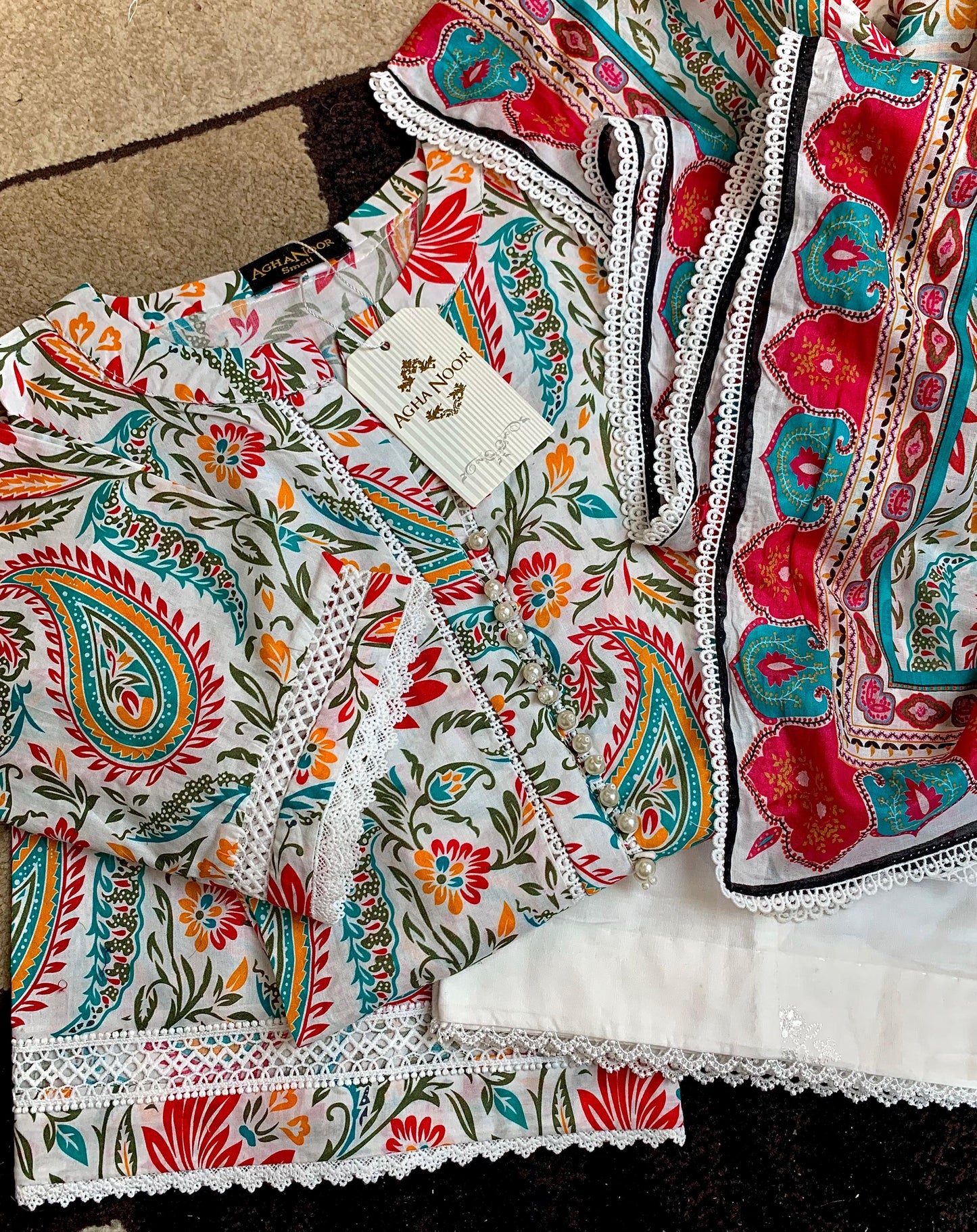 3 PIECE - DIGITAL PRINTED CAMBRIC S109801
