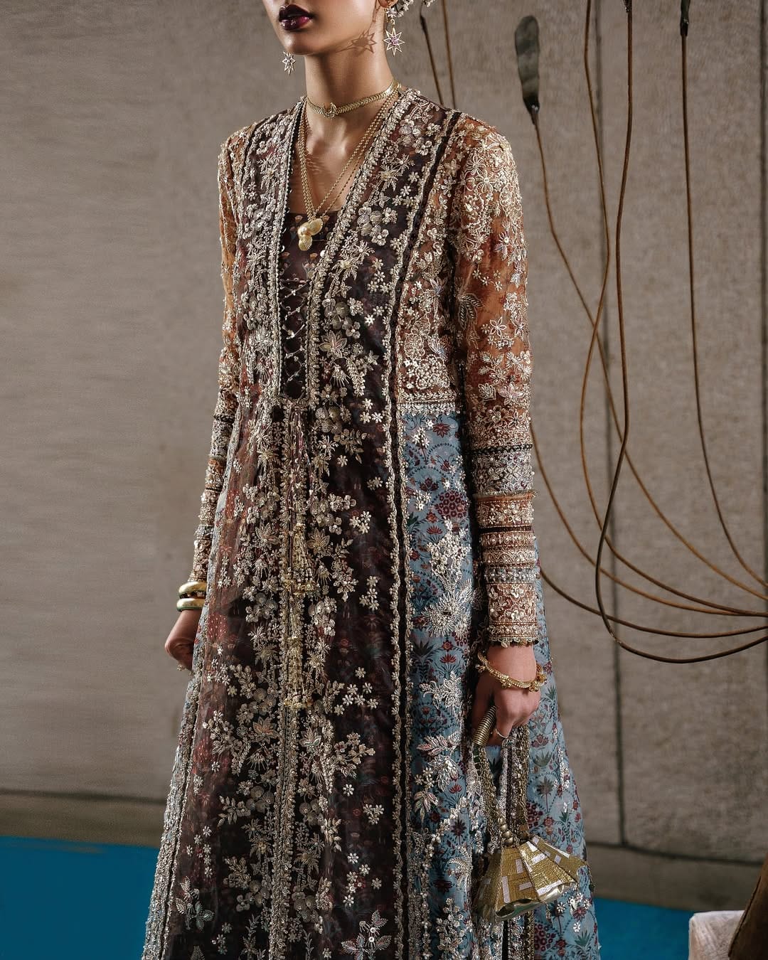 Vionna Stitched-(4pc)
