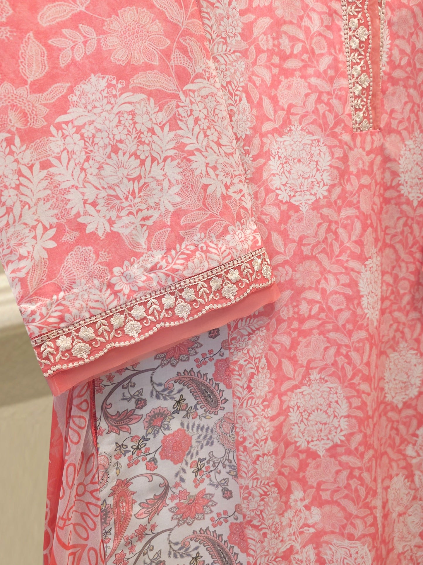 2 Piece - Digital Printed Embroidered Lawn Suit S112080