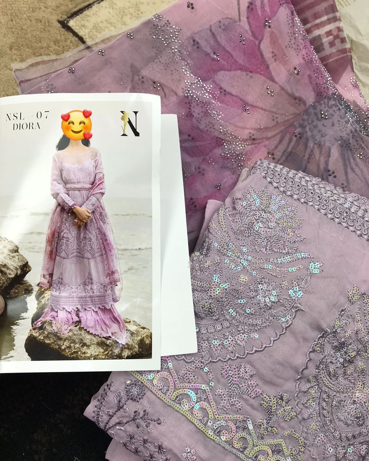 Nureh Original Unstitched Suit NOUS001