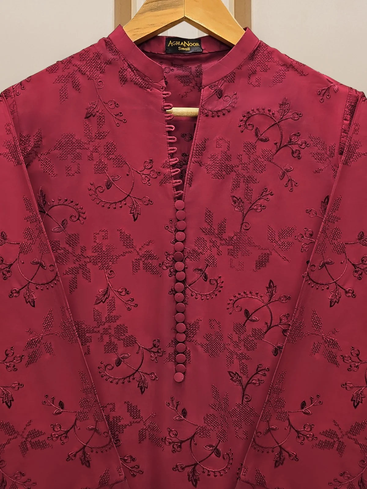 3 Piece - Embroidered Cambric Suit S109782