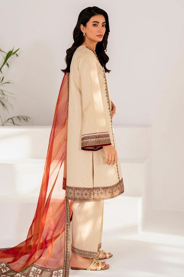 JAZMIN 3 PIECE EMBROIDERED LAWN SUIT