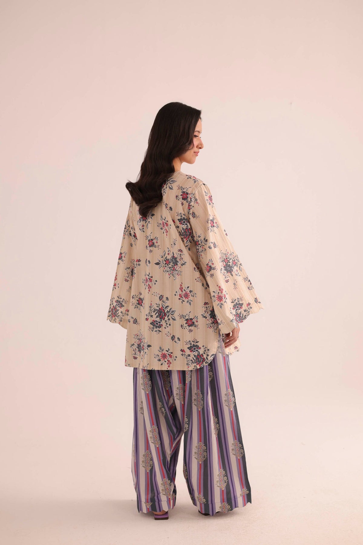 2PC Summer Lawn Dress- PRT L42198