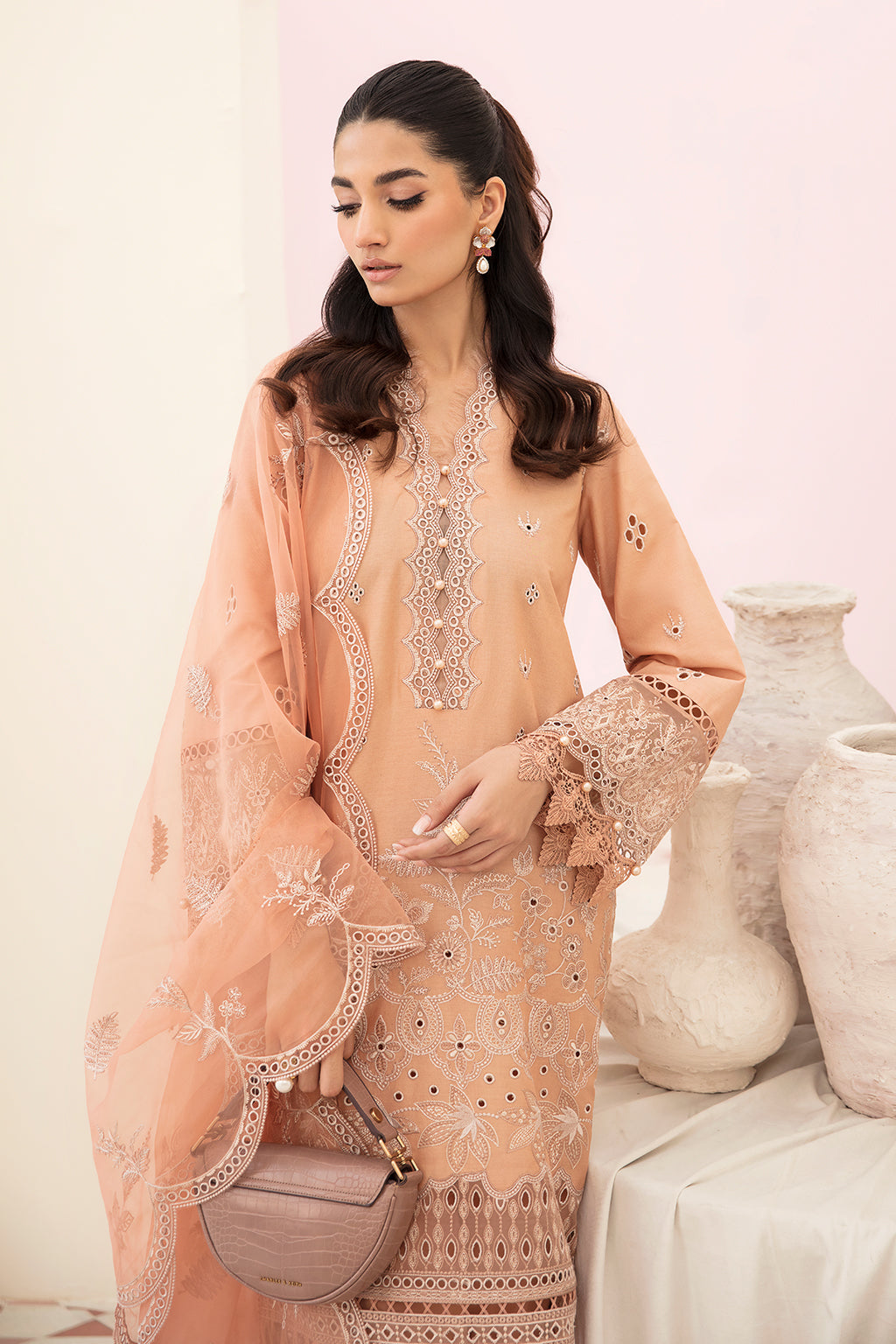 Hazel-Chikankari Festive Lawn '23-AFROZEH