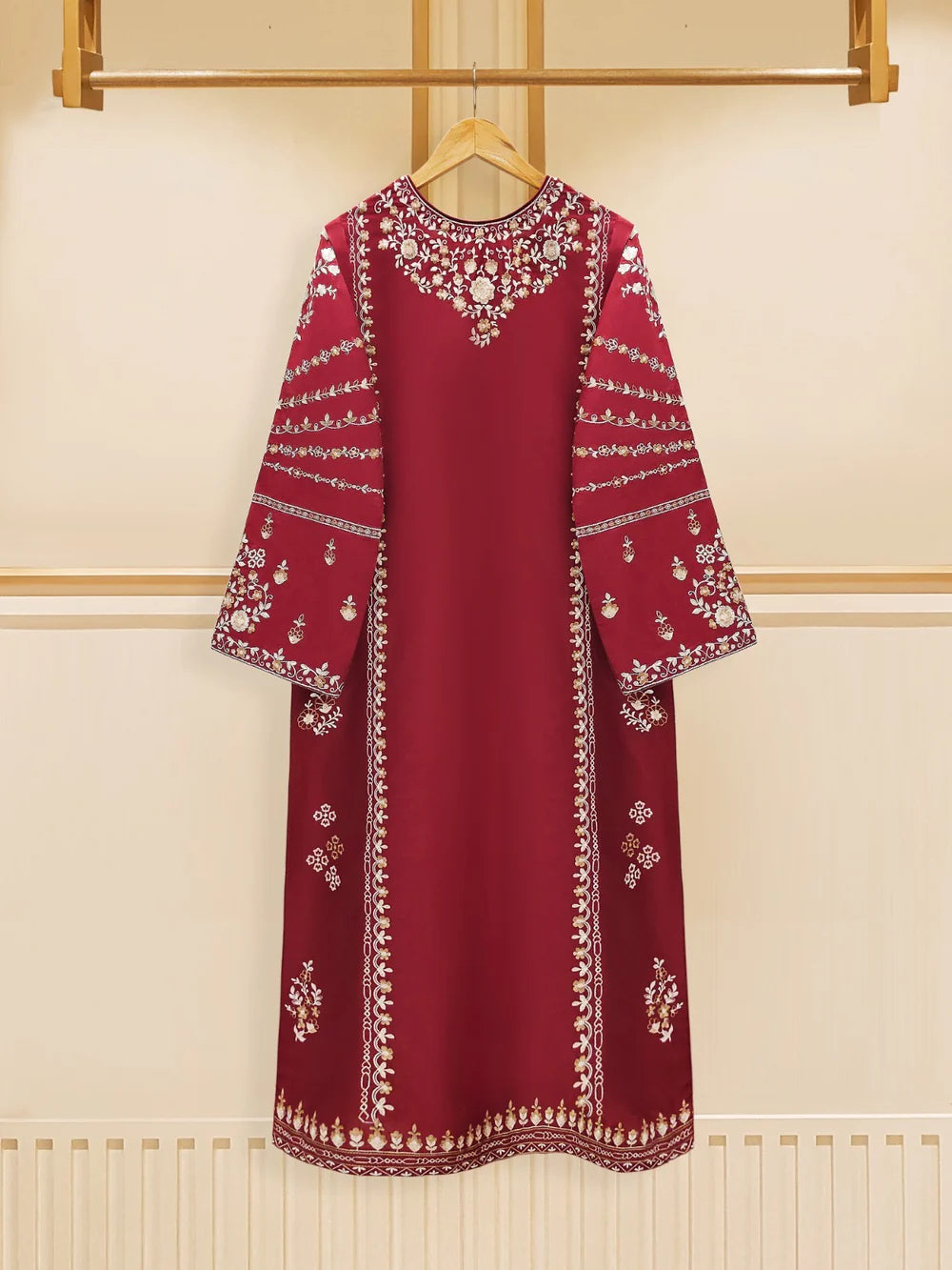 3 PIECE - EMBROIDERED LAWN SUIT S109235