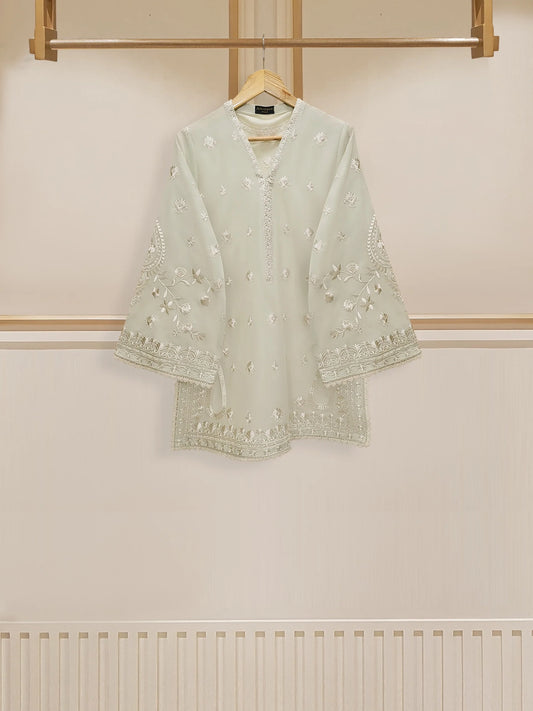 2 Piece - Embroidered Cambric Suit S110257