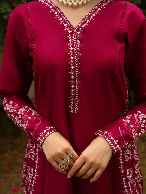 2-PC Crimson (Reddish Maroon)