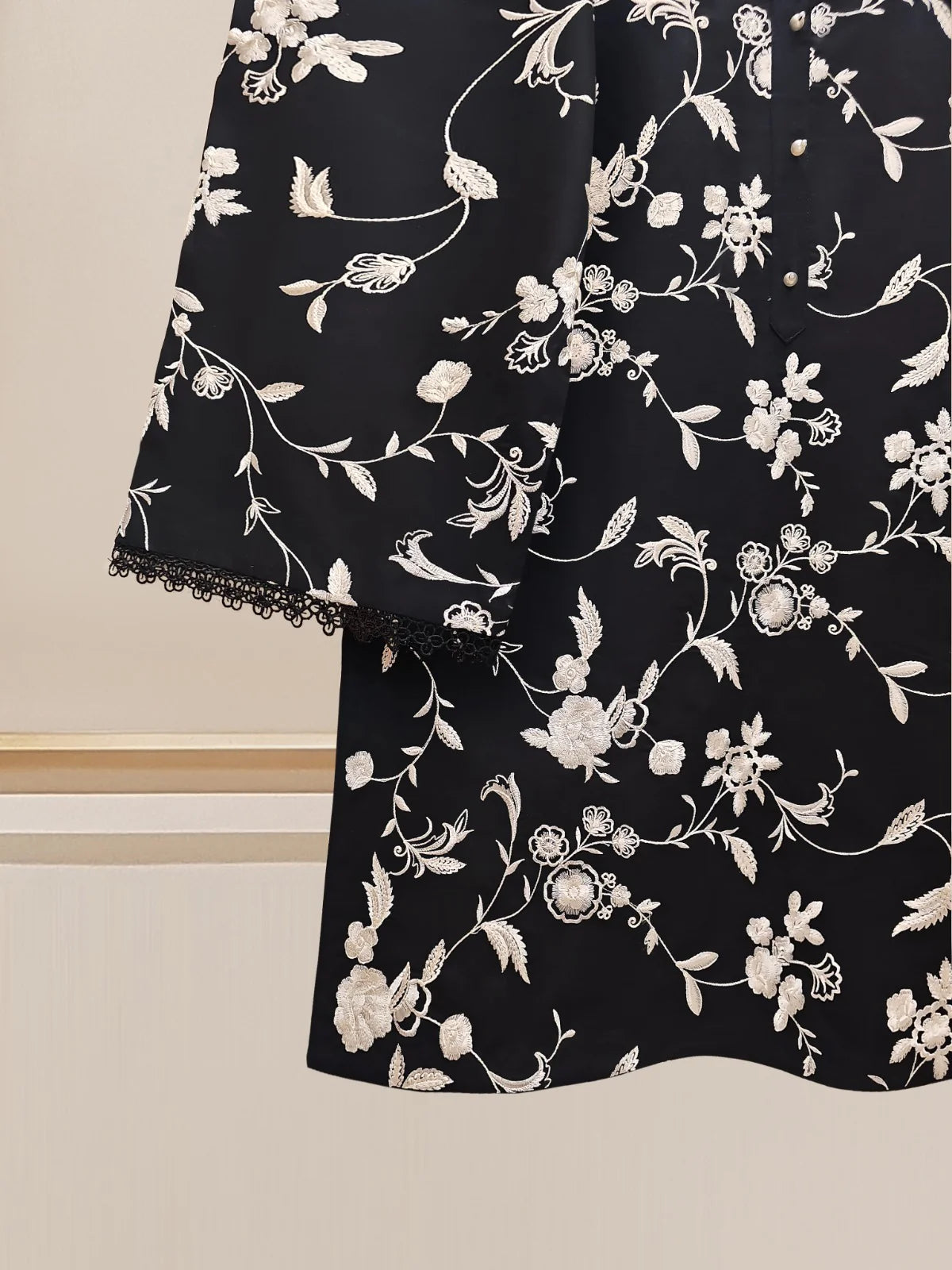 3 Piece - Pure Embroidered Cambric Suit S110022