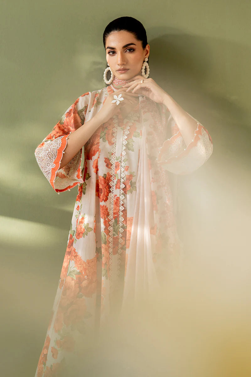 EMBROIDERED PRINTED LAWN PR-1146