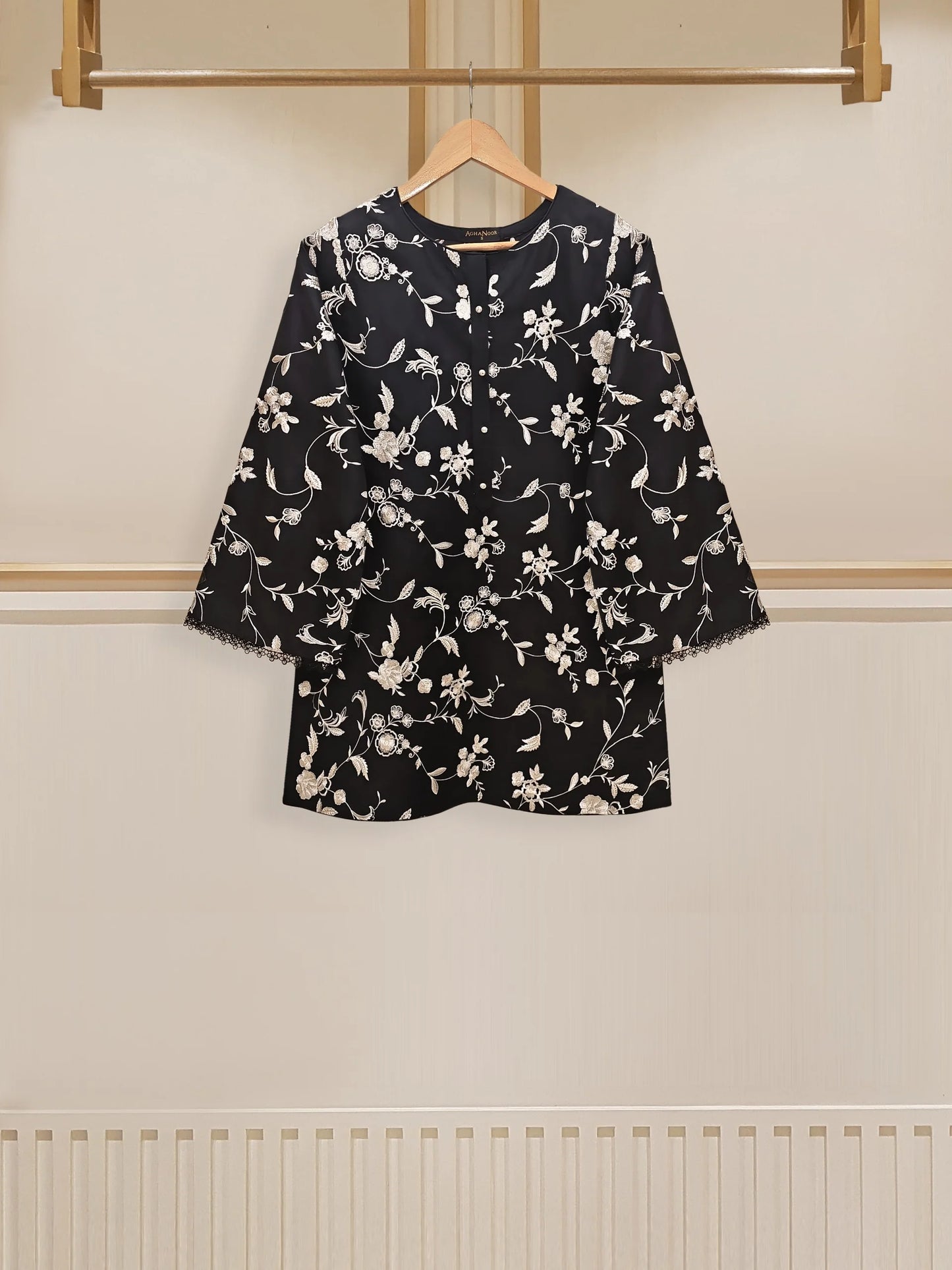 3 Piece - Pure Embroidered Cambric Suit S110022