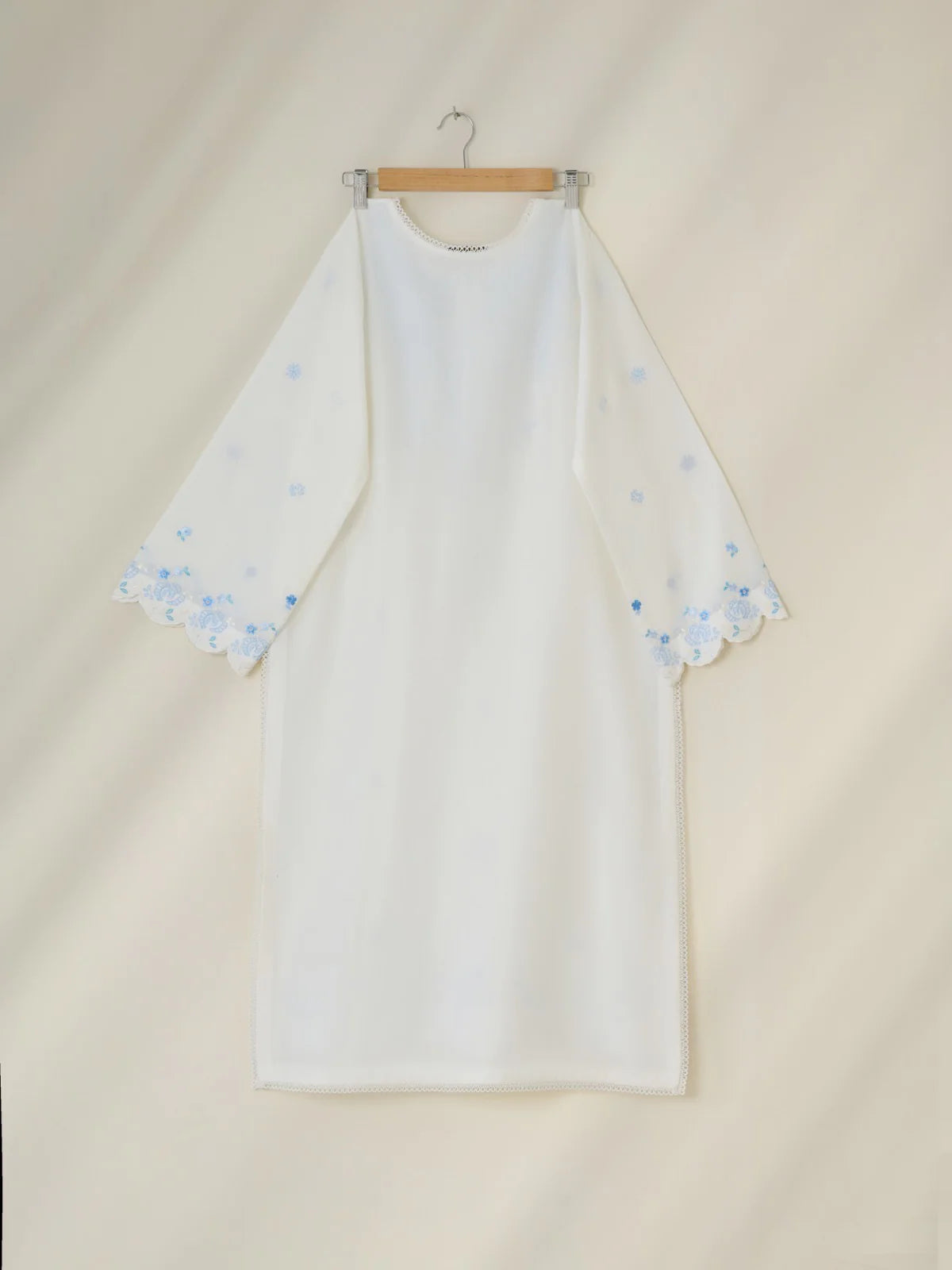 2 Piece - Embroidered Cambric Suit S110379