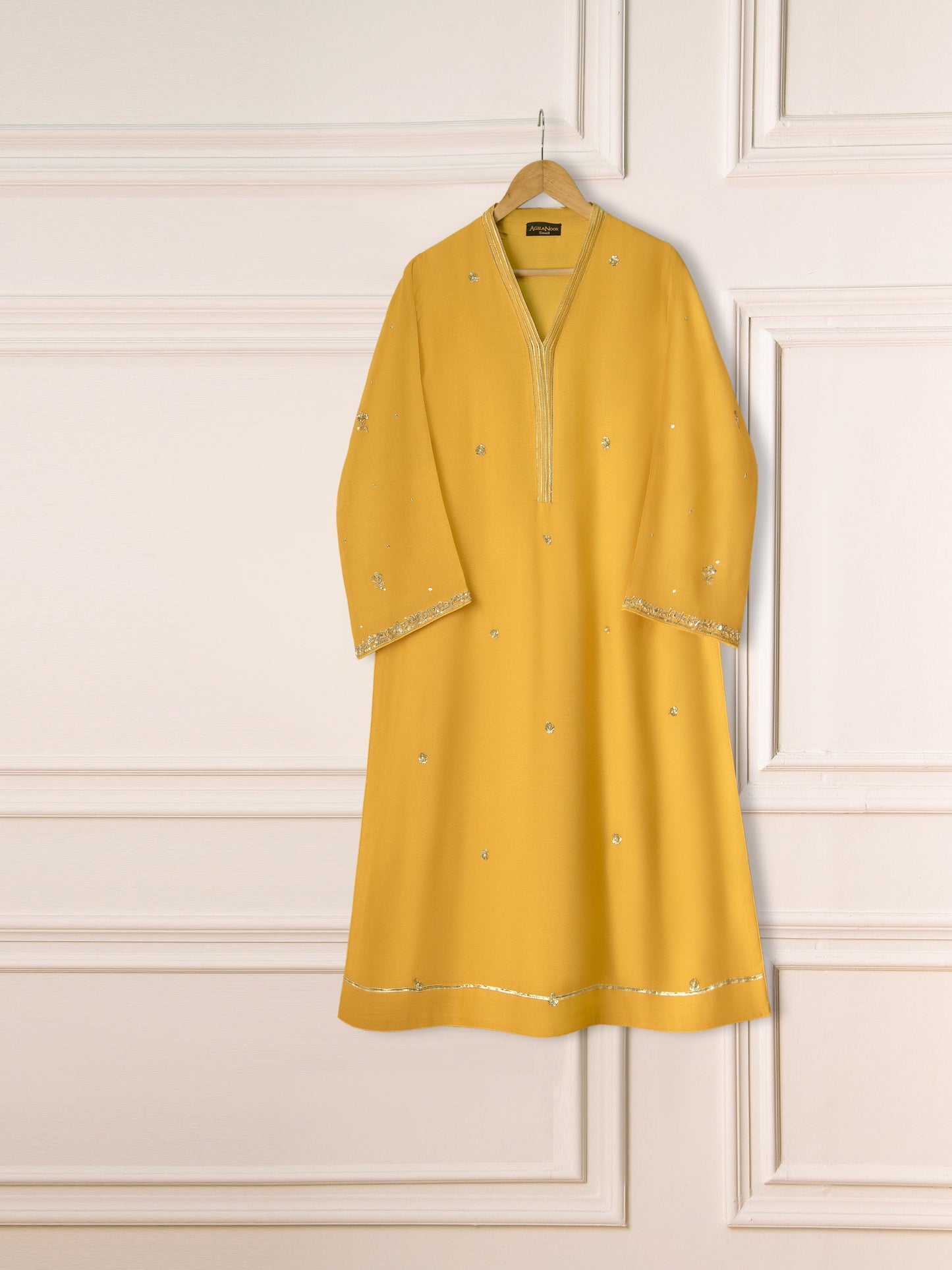 3 Piece- Pure Cotton Net Embroidered Suit S111215