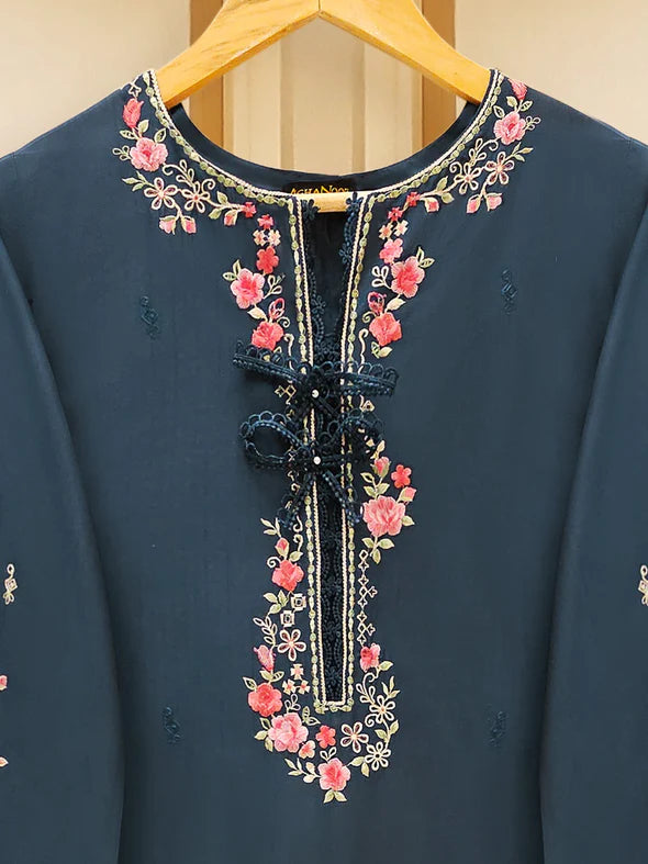 FINE JACQUARD EMBROIDERED SHIRT S109190