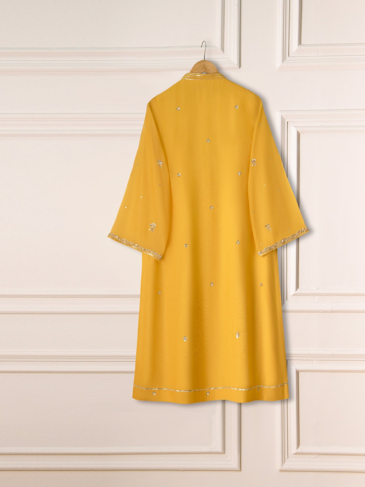 3 Piece- Pure Cotton Net Embroidered Suit S111215