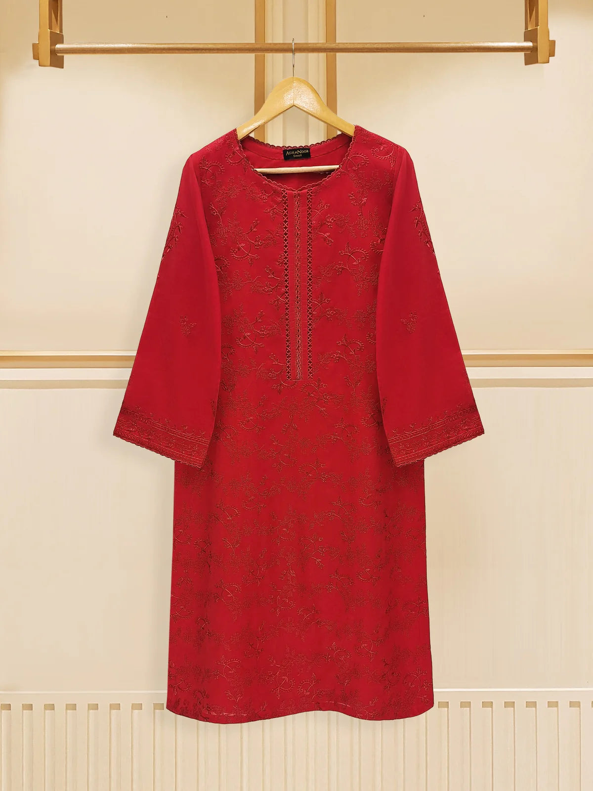 3 PIECE - EMBROIDERED SWISS VOILE SUIT S109151