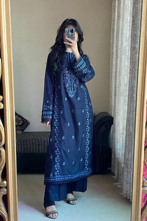 2 PIECE EMBROIDERED SUIT | ZM-15