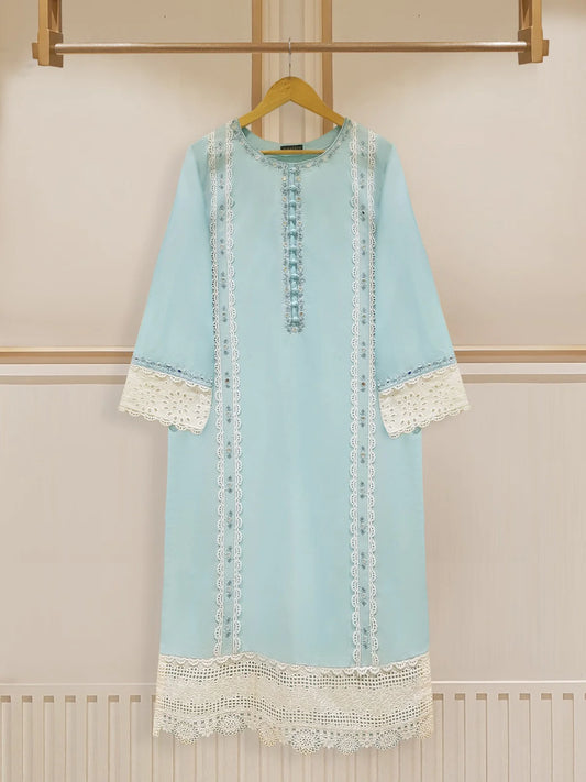 FINE JACQUARD EMBROIDERED SHIRT S107504