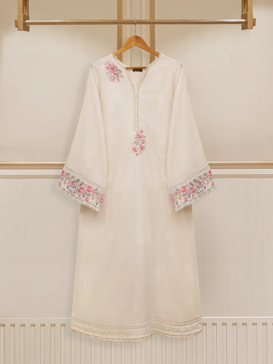 FINE JACQUARD EMBROIDERED SHIRT S107557