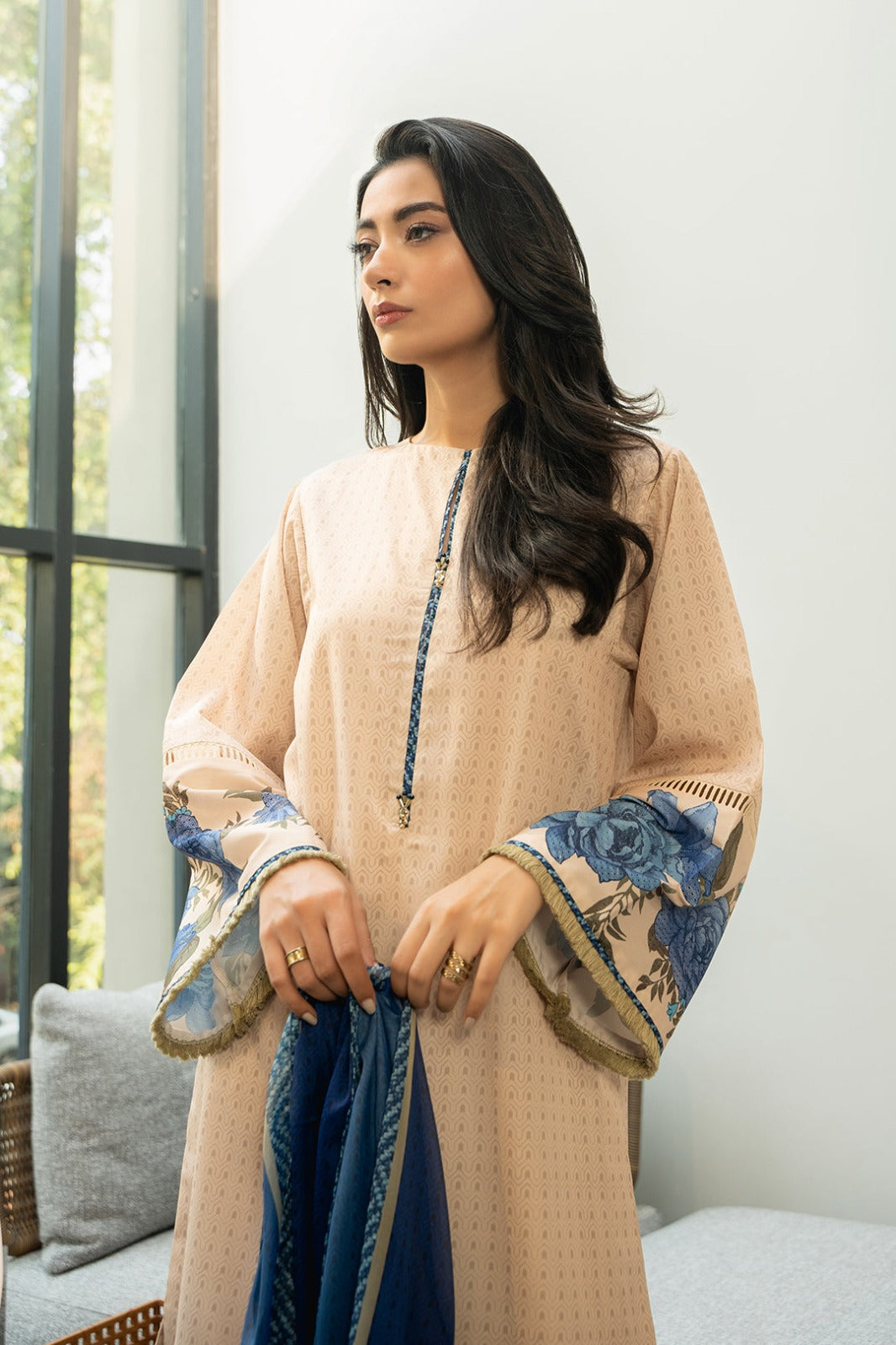 Sumil Top , Pant & Dupatta - LULUSAR